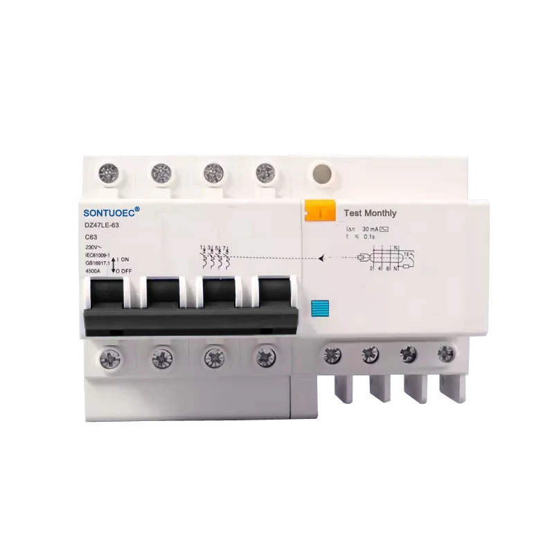 4p RCBO AC aina