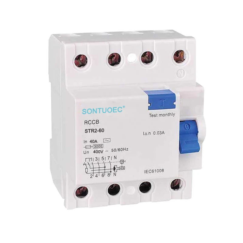 4p 63A /30MA RCD AC aina