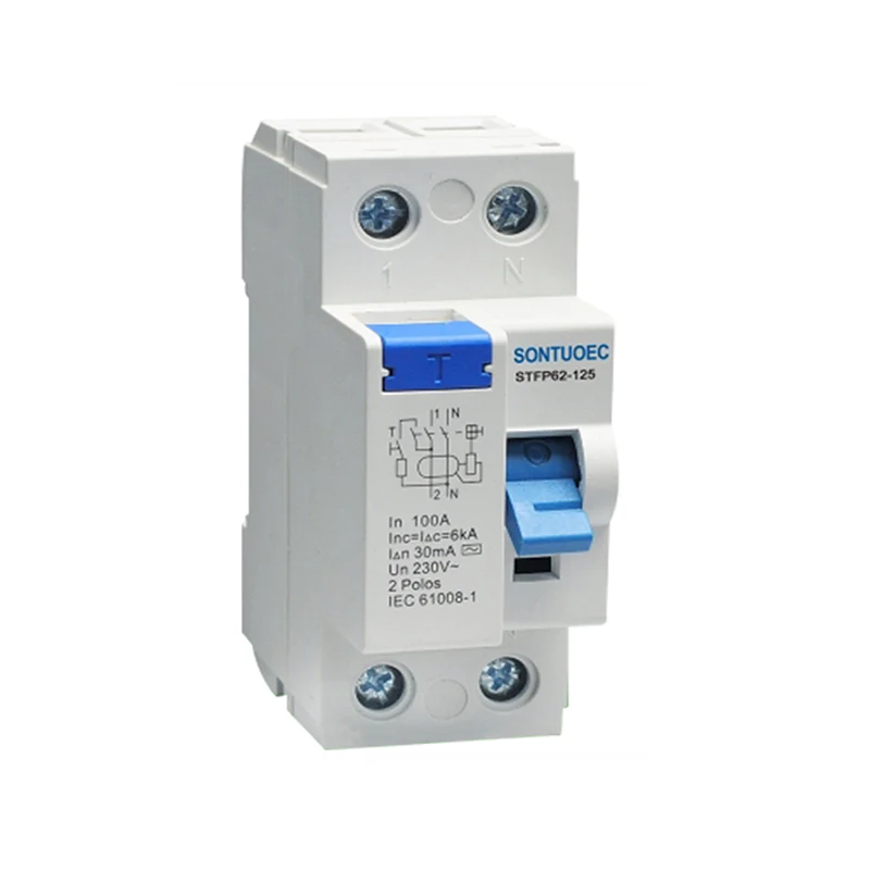 Elektroniki Magnetic A aina RCCB 125A/30mA