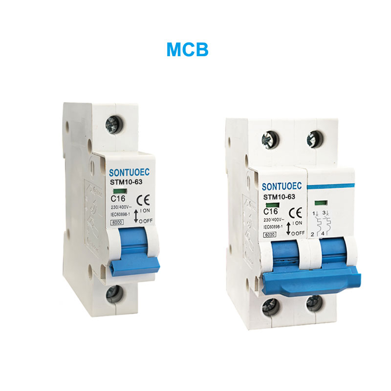 Uuzaji wa moja kwa moja wa kiwanda MCB STM10-63 Series 6ka Miniature Circuit Breaker