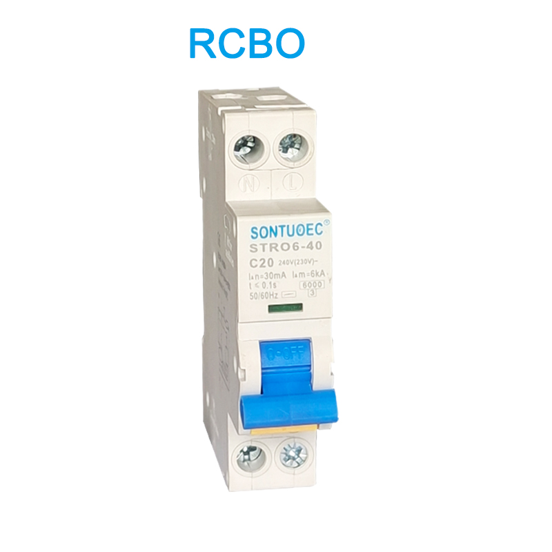 STRO6-40 CIRCUIT BURER DIN RAIL TYPE HESTRACTION RCBO