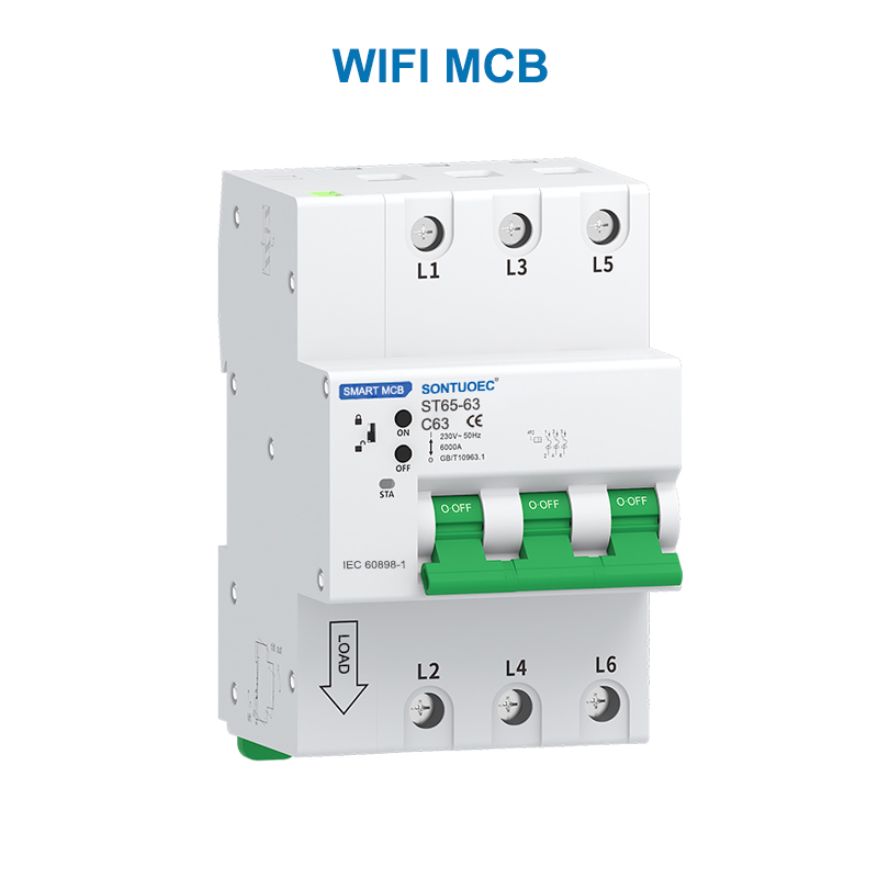 WiFi rs485 Multifunctional IoT Akili MCB RCBO Akili ya Micro Mzunguko Mvunja